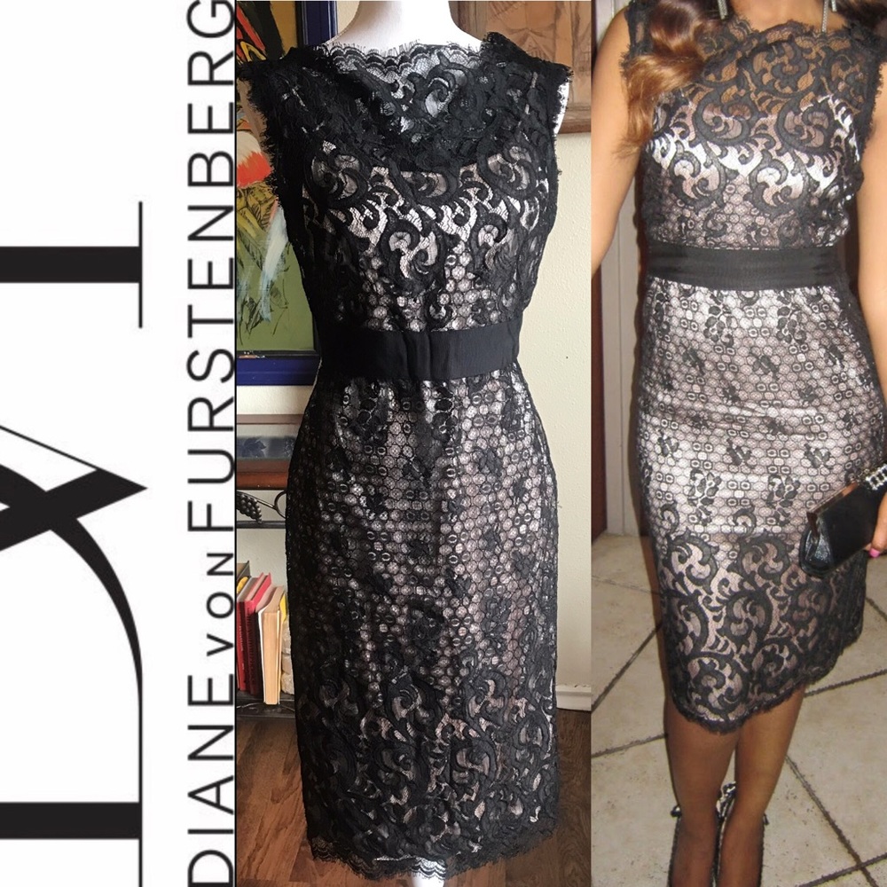 Diane von Furstenberg lace dress